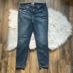 Good American Good Legs Crop Jeans size 16